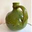 1970’s Forest Green Handmade Ceramic Carafe and Cups
