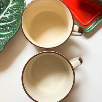 70’s Onion Soup Mugs 