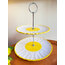 Ceramic Daisy Serving Plate