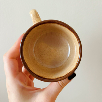 80’s German Stoneware Teacups