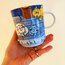 “Cats Night Out” Porcelain Mugs