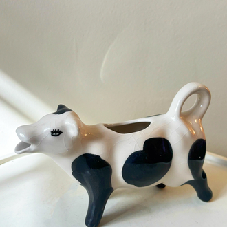 Ceramic Cow Milk Jug