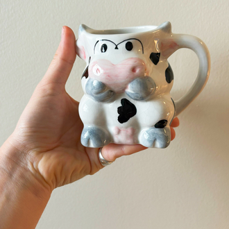 90’s Cow Ceramic Mugs 