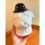 Ceramic French Bulldog Penny Bank