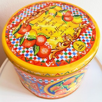 Dolce & Gabbana Collectible Tin Cake Box 