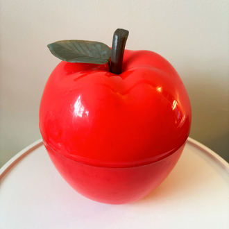 80’s Red Apple Ice Bucket
