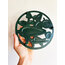 70’s French Cast Iron Vegetable Trivet 