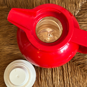 80’s Bright Red West German Thermos Jug