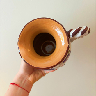 70’s Italian Handmade Ceramic Jug 