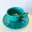 80’s Petrol Green Eczacibasi Teacups