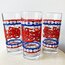 70’s Vintage Tiffany Style Pepsi-Cola Tumblers 