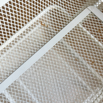 White Metal Utility Cart by Ikea