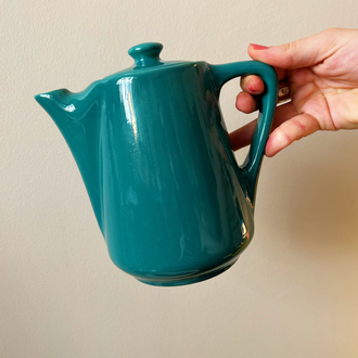 80’s Petrol Green Art-Deco Eczacıbaşı Ceramic Tea Set
