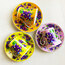 Irish Porcelain Floral Espresso Cups 