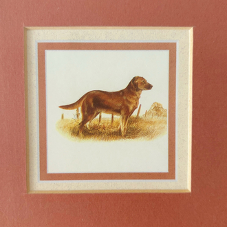 Vintage Wooden Framed Wall Art 