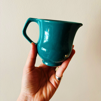 80’s Petrol Green Milk Jug