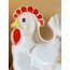 70’s Rooster Ceramic Snack Plate 