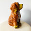 Doggo Vintage Ceramic Sculpture + Penny Bank 