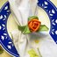 Handmade “Rose” Vintage Napkin Rings
