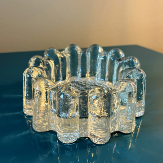70’s Heavy Glass Ashtray
