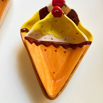 Ceramic Cupcake Plates (16 cm)
