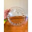 Italian Genuine Lead Crystal Bubble Bowl 