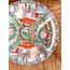 70’s Pink Hand Painted Far Eastern Wall Plate
