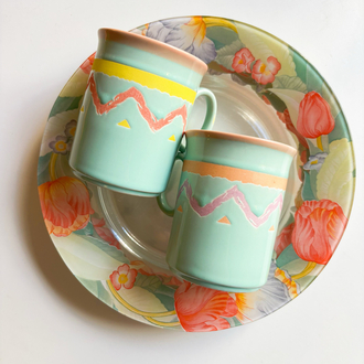 80’s English Deadstock Mugs