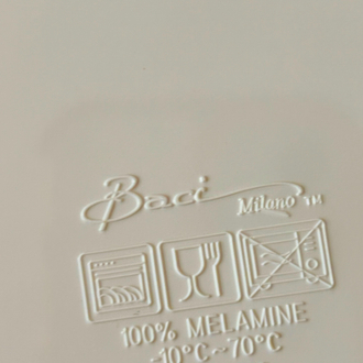 Baci Milano Glam Miss Italy Serving Plate 
