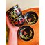 70’s Hand Painted Poppy Cups and Plates