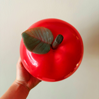80’s Red Apple Ice Bucket