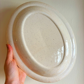 70’s James Cooper English Ironstone Wall Plate