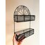 80’s Black Wire Spice Rack 