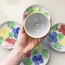 August Blooms Handmade Teacups