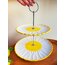 Ceramic Daisy Serving Plate