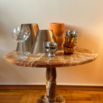 Stainless Steel Curvy Vases