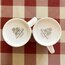 English Porcelain Teddy Bear Mugs 