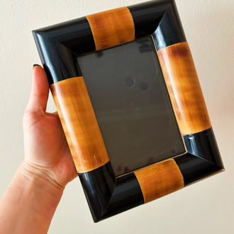 Vintage Wooden Chunky Photo Frame 