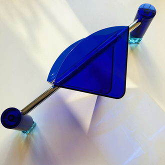 German Emsa Cobalt Blue Plexy Coffee Filter Holder 