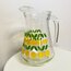 80’s Tiny Lemons Glass Pitcher