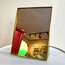 Brass Framed Make Up Mirror