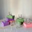 Vintage Polka-Dotted Shot Glasses