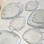 80’s Glass Fish Shaped Plates