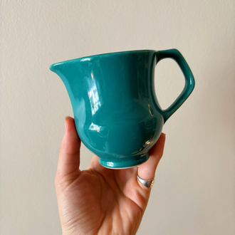 80’s Petrol Green Milk Jug