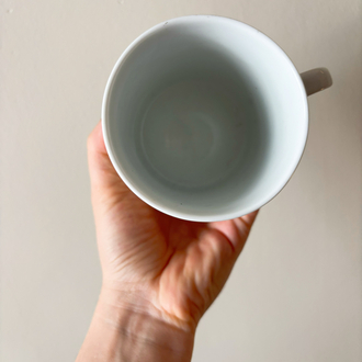 Poland Folk Art Porcelain Mug 