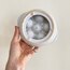 White Ceramic Chunky Egg Plate