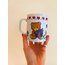 90’s Teddy Bear Porcelain Mug