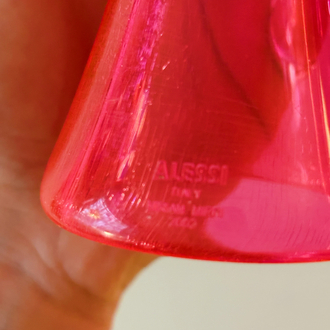 Alessi Neon Pink Bowl