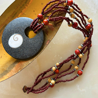Vintage Mother of Pearl Necklace