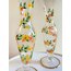 70’s Hand Painted Floral Bud Vase